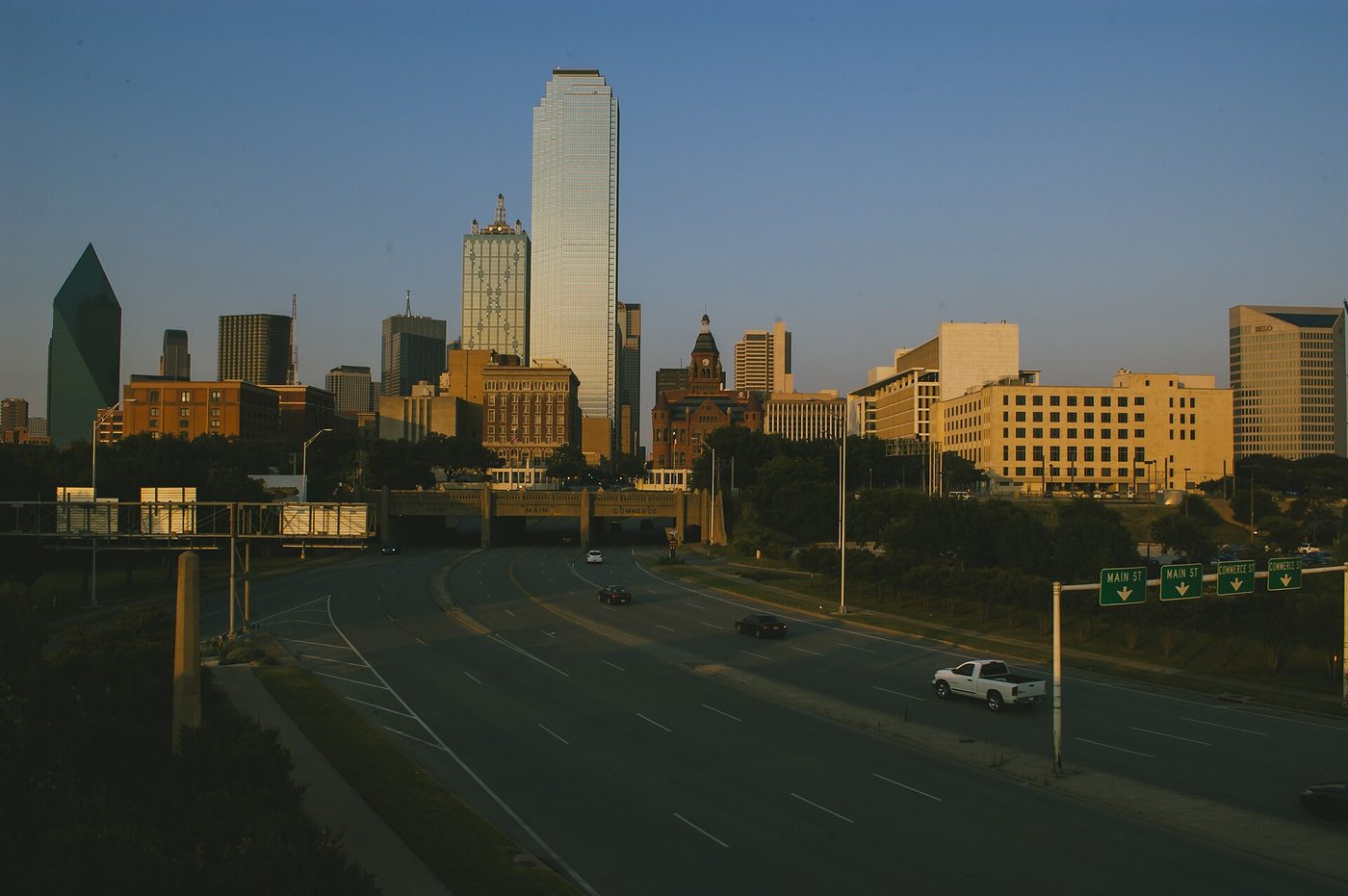 Dallas-Fort Worth skyline near Irving, TX, where Ahmed CPA Firm PLLC serves clients